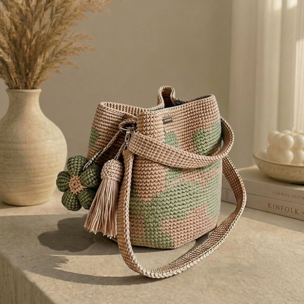 XavierKnot's Crochet Flower Bag