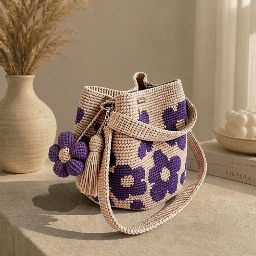 XavierKnot's Crochet Flower Bag