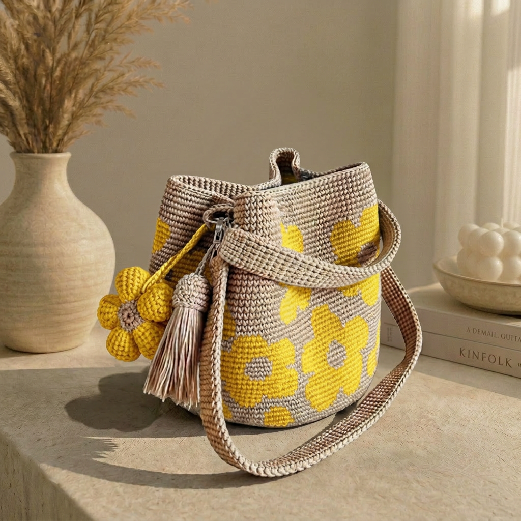 XavierKnot's Crochet Flower Bag